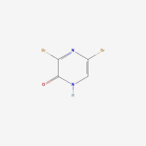 21943-15-7 3,5-Dibromo-2-hydroxypyrazine chemical structure