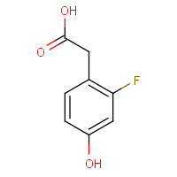 2-Fluoro-4-hydroxyphenylacetic acid, 68886-07-7, FT-0600119, 2-氟-4-羟基苯乙酸