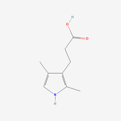 54474-50-9 2,4-Dimethyl-3-pyrrolepropionic acid chemical structure
