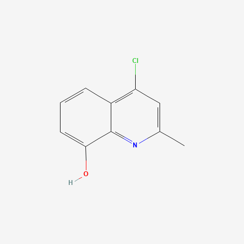 28507-46-2 4-Chloro-8-hydroxy-2-methylquinoline chemical structure