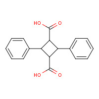 2,4-Diphenyl-1,3-cyclobutanedicarboxylic acid, 4462-95-7, FT-0600226, 吐昔酸
