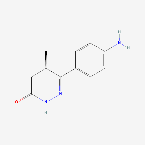 101328-85-2 6-(4-Aminophenyl)-4,5-dihydro-5-methyl-3(2H)pyridazinone chemical structure