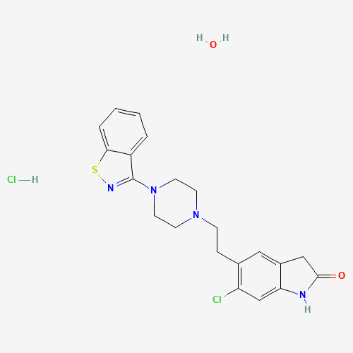 138982-67-9 Ziprasidone hydrochloride monohydrate chemical structure