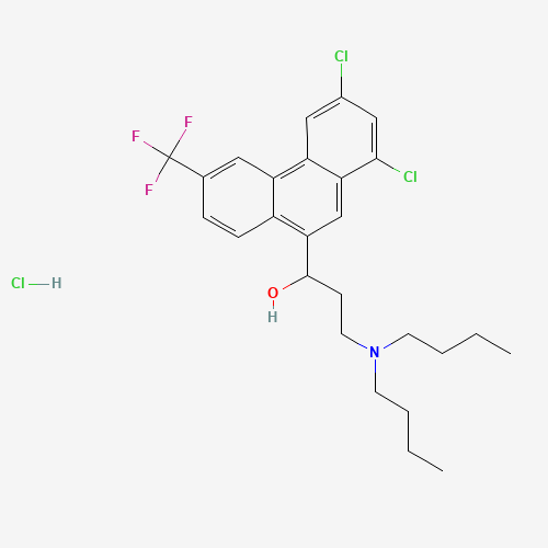 36167-63-2 Halofantrine hydrochloride chemical structure