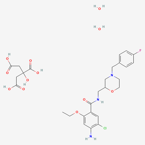156925-25-6 Mosapride citrate dihydrate chemical structure