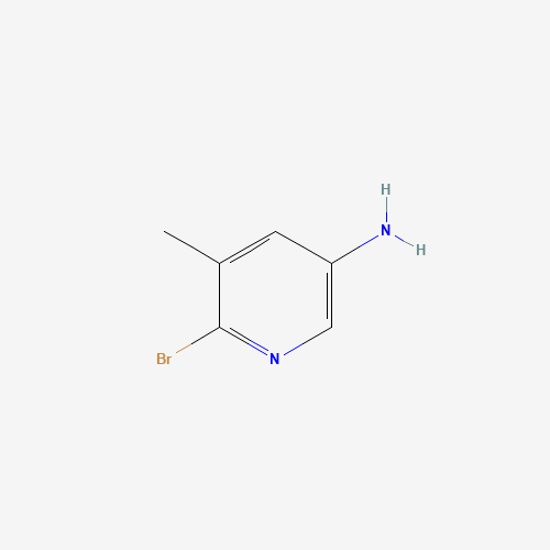 38186-83-3 5-Amino-2-bromo-3-picoline chemical structure