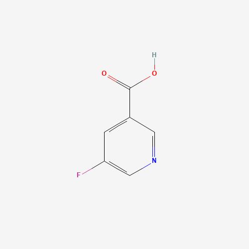 402-66-4 5-Fluoronicotinic acid chemical structure