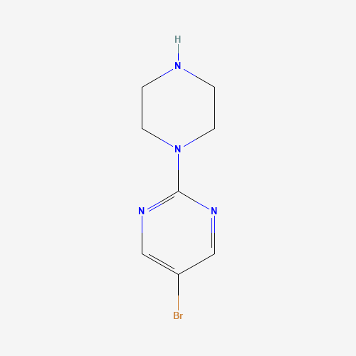 99931-82-5 5-Bromo-2-(piperazin-1-yl)pyrimidine chemical structure