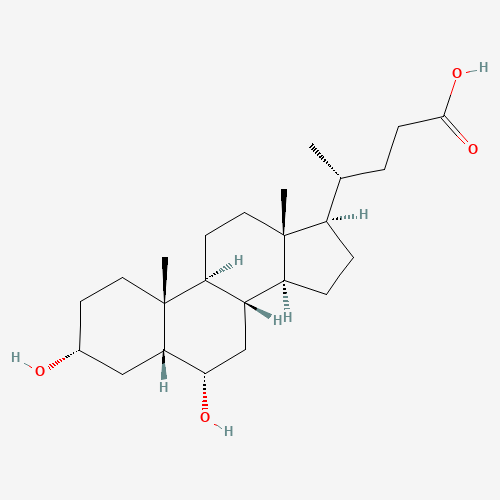 83-49-8 Hyodeoxycholic acid chemical structure
