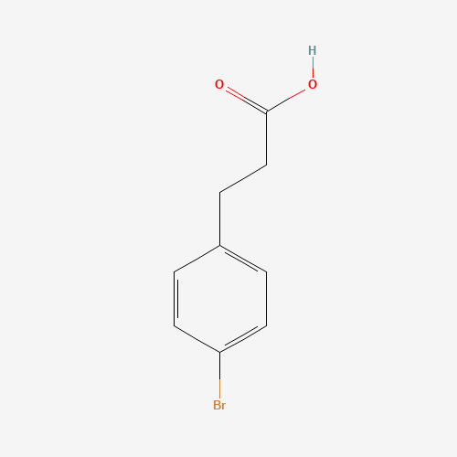 1643-30-7 3-(4-bromophenyl)propanoic acid chemical structure