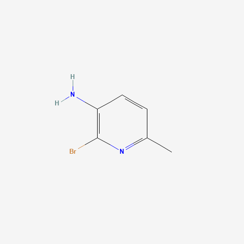 126325-53-9 3-amino-2-bromo-6-methylpyridine chemical structure