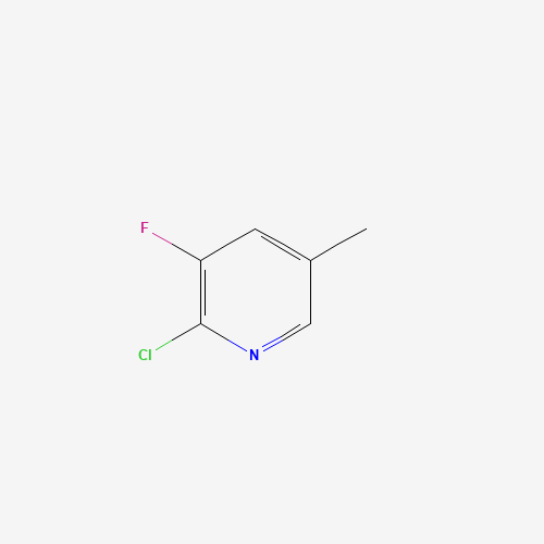 34552-15-3 2-Chloro-3-fluoro-5-methylpyridine chemical structure