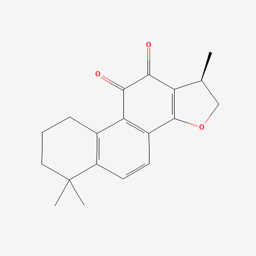 35825-57-1 (R)-1,2,6,7,8,9-Hexahydro-1,6,6-trimethyl-phenanthro(1,2-b)furan-10,11-dione chemical structure