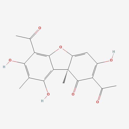 7562-61-0 (+)-Usniacin chemical structure