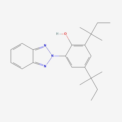 25973-55-1 2-(2H-Benzotriazol-2-yl)-4,6-ditertpentylphenol chemical structure