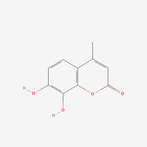 2107-77-9 7,8-DIHYDROXY-4-METHYLCOUMARIN chemical structure