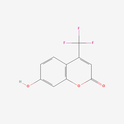 575-03-1 7-HYDROXY-4-(TRIFLUOROMETHYL)COUMARIN chemical structure