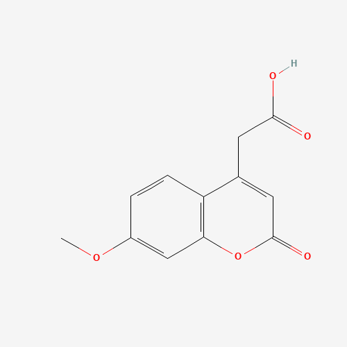 62935-72-2 7-Methoxycoumarin-4-acetic acid chemical structure
