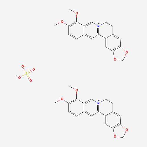 316-41-6 BERBERINE SULFATE TRIHYDRATE chemical structure