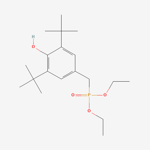 976-56-7 Diethyl 3,5-di-tert-butyl-4-hydroxybenzyl phosphate chemical structure