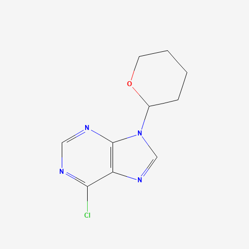 7306-68-5 6-CHLORO-9-(TETRAHYDRO-2-PYRANYL)-PURINE chemical structure