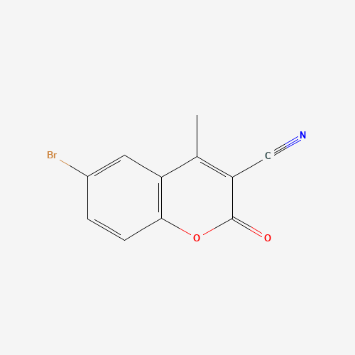 56394-22-0 6-BROMO-3-CYANO-4-METHYLCOUMARIN chemical structure