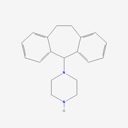 69159-50-8 1-(DIBENZOSUBERYL)PIPERAZINE chemical structure