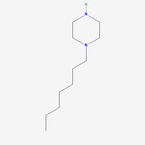 82502-77-0 1-(1-HEPTYL)-PIPERAZINE chemical structure