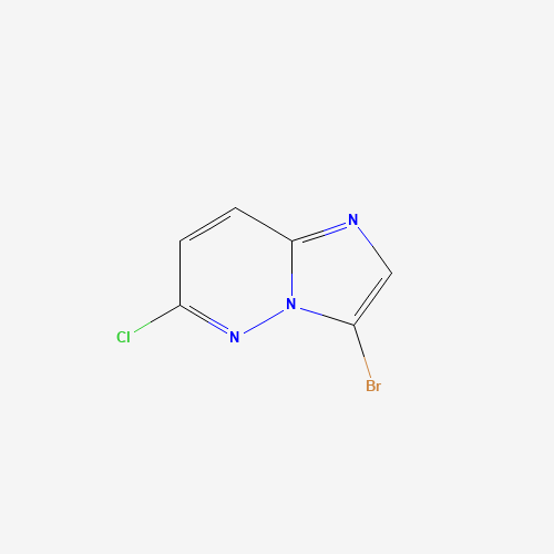 13526-66-4 3-Bromo-6-chloroimidazo[1,2-b]pyridazine chemical structure