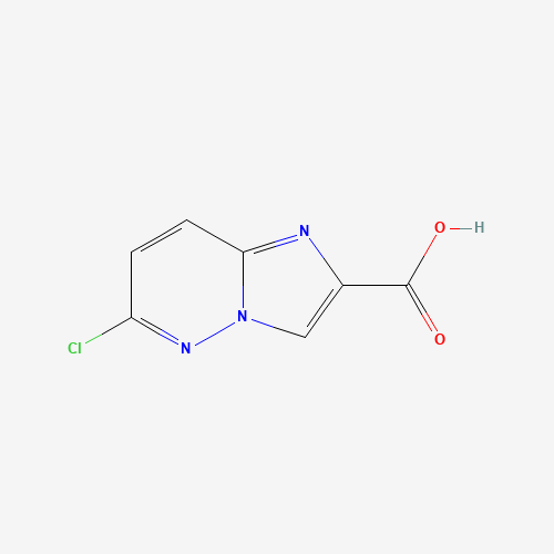 14714-24-0 6-CHLOROIMIDAZO[1,2-B]PYRIDAZINE-2-CARBOXYLIC ACID chemical structure