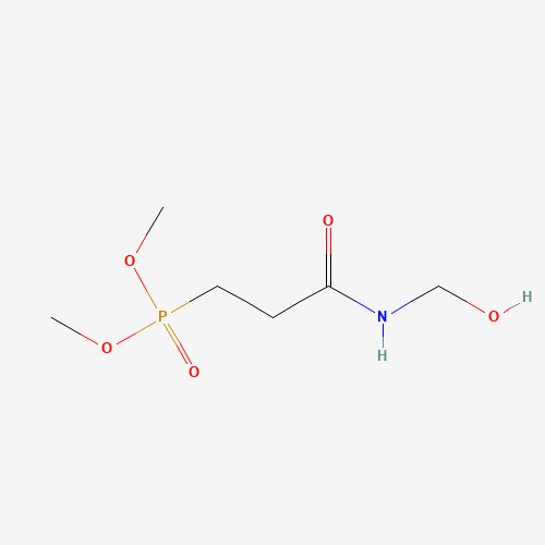 20120-33-6 3-(Dimethylphosphono)-N-methylolpropionamide chemical structure