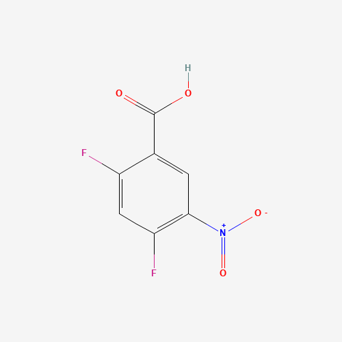 153775-33-8 2,4-DIFLUORO-5-NITROBENZOIC ACID chemical structure