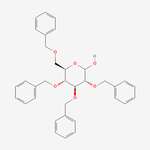4132-28-9 2,3,4,6-Tetra-O-benzyl-D-glucopyranose chemical structure