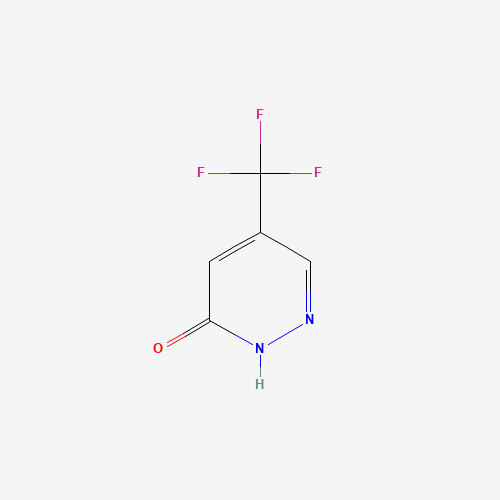244268-34-6 5-Trifluoromethyl-2H-pyridazine-3-one chemical structure
