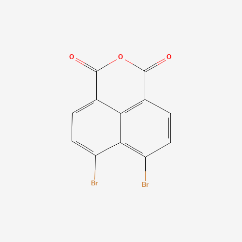 13577-26-9 4,5-dibromonaphthalene-1,8-dicarboxylic acid chemical structure