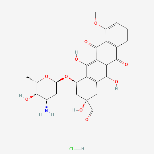 23541-50-6 Daunorubicin hydrochloride chemical structure